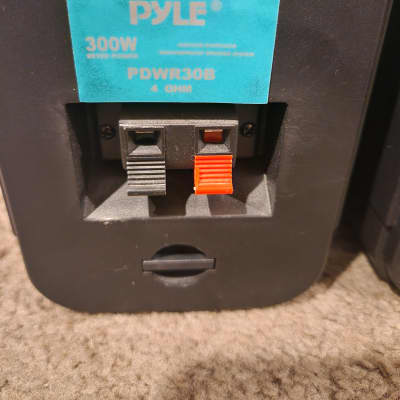 Pyle Pyle Pro PDWR30B 3.5" Indoor/Outdoor 300W Speaker Pair (Black) 2000 image 6