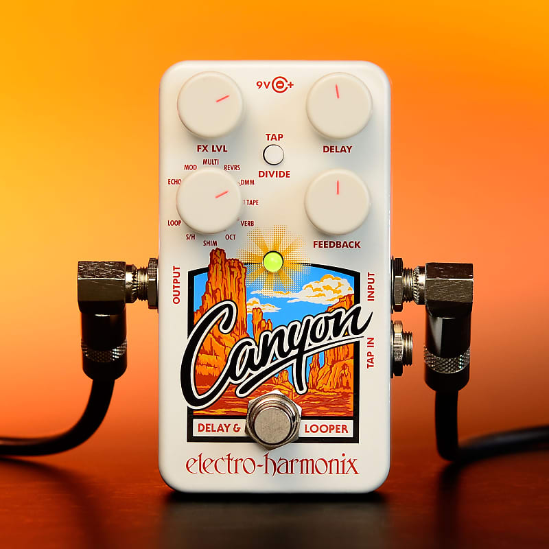 Electro-Harmonix Canyon Delay & Looper Pedal | Reverb