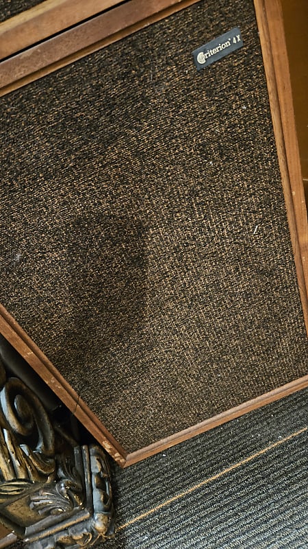 Criterion vintage 4X 50 Watt 99-02370WUX Speaker (Single Cabinet (MIJ)  			