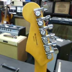 2013 Fender American Deluxe Stratocaster V Neck  Surf Green image 6