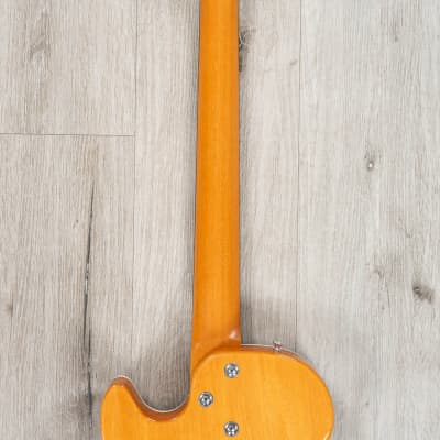 Harmony Standard Jupiter Thinline Semi-Hollow Guitar, Rosewood Fretboard, Cherry image 5