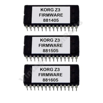 Korg Z3 Firmware Os Eprom Guitar Synthesizer Z-3 Rom