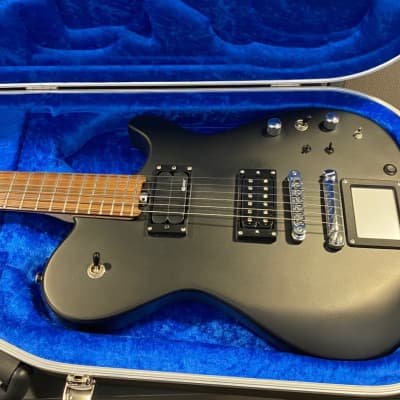 Manson MA-EVO with Fernandez Sustainer and M1N1 Midi Screen 2016 Dry Satin Black image 1