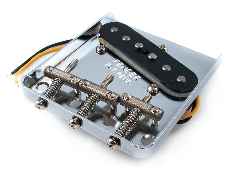 Fender 62 TELE® CUSTOM BRIDGE ASSEMBLY (WITH PICKUP), NICKEL Reverb