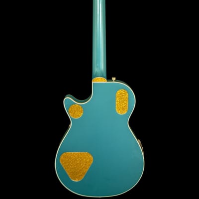 Gretsch Limited Edition G6134T '59 Penguin 2015 Ocean Turquoise w/ Hard Case image 4
