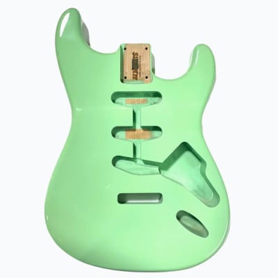 Allparts SBF-SFG Sea Foam Green Finished Replacement Body for Stratocaster® image 1