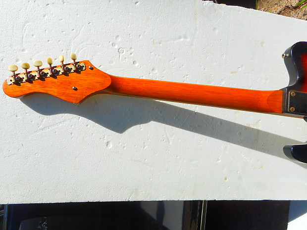 Teisco Telecaster Guitar, 1960's, Japan, Sunburst, Very Cool