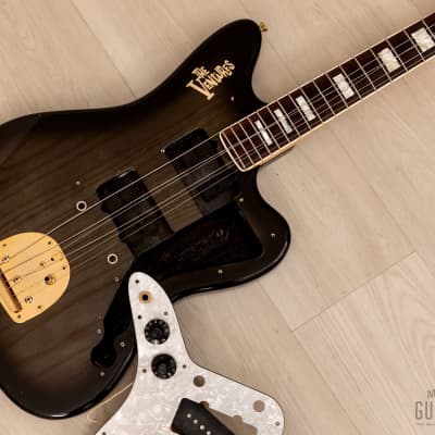 1997 Fender Jazzmaster Ventures Signature JM-165VR Midnight Black, 100% Original w/ USA Pickup & Case, Japan MIJ image 20