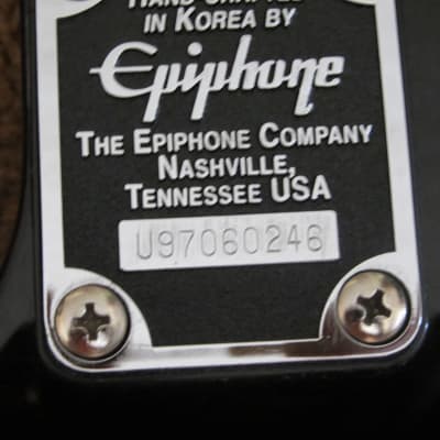 Epiphone Les Paul Bass Tobacco Sunburst 1997 w/Gig Bag  MIK image 8
