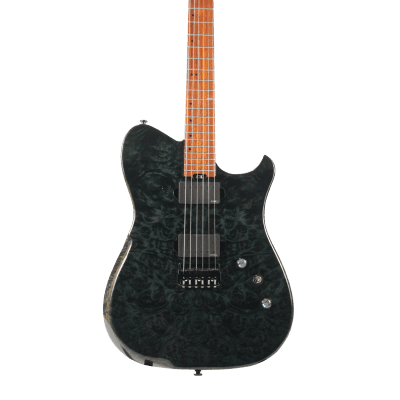 10S Super Tele  Single Cut Camphor Burl The NAMM 2019 Sample Electric Guitar image 2