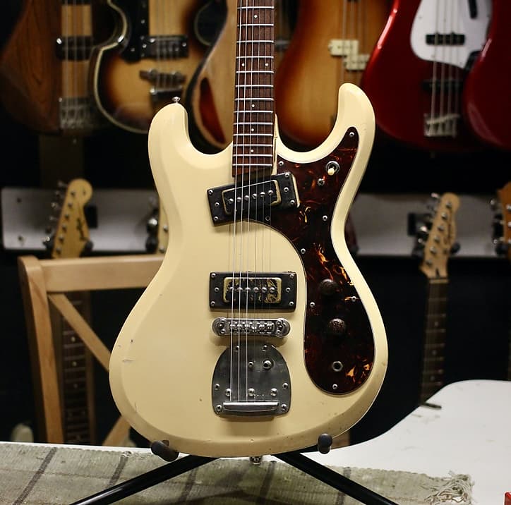 Guyatone LG-127T　1960〜70年代　日本製 Guyatone LG-127T MIJ 1960's White Vintage Made in Japan w