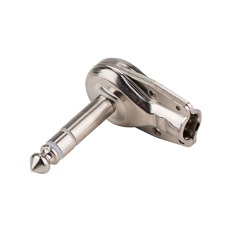 Switchcraft 238X 1/4" Stereo Right Angle Pancake Jack Reverb