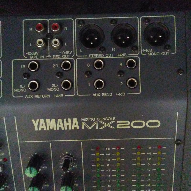 Yamaha MX200 16 Channel Mixing Board | Reverb