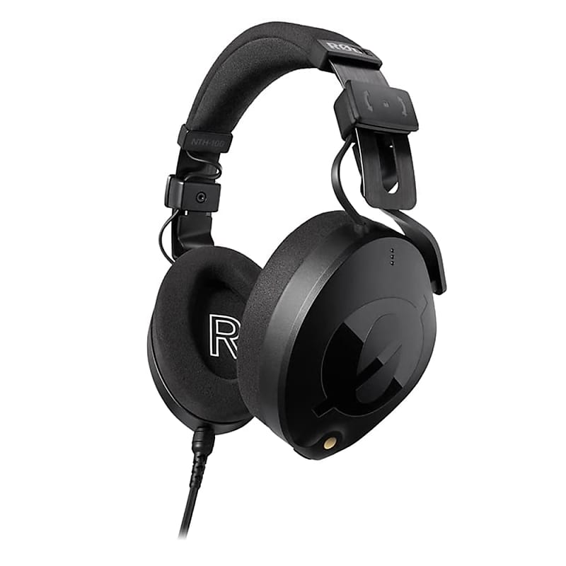 Rode NTH-100 Professional Closed-Back Over-Ear Headphones (Black) image 1