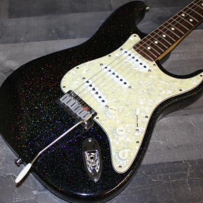Fender Stratocaster 1988 Custom Shop Holoflake Black Sparkle with original Case! image 5