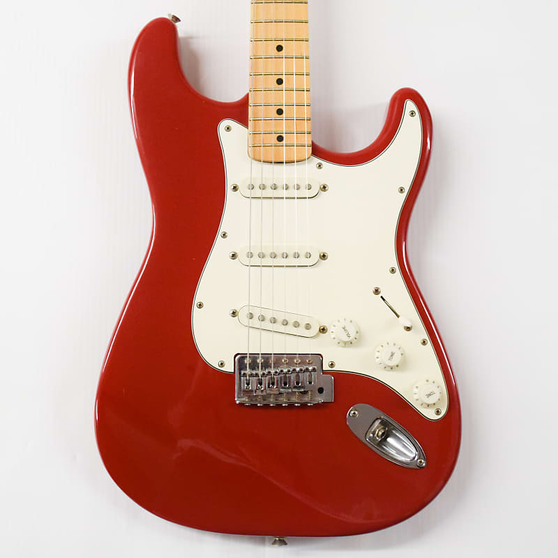 Squier E-Series Stratocaster Made in USA 1989 - Red | Reverb
