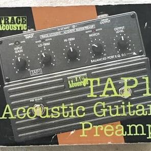 Trace Elliot TAP1 Acoustic Guitar Preamp | Reverb