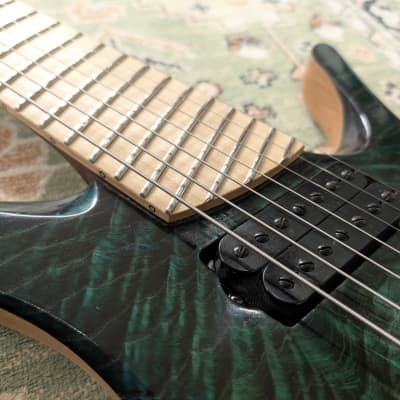 Skervesen Shoggie 7 FF NTB Neck Through - Ghost Green Tung Oil image 6