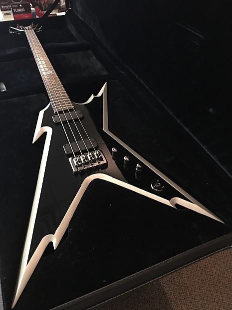 ベース DEAN DIME RAZORBACK BASS Dean Dime Razorback V Bass Classic Black | Guitar Center