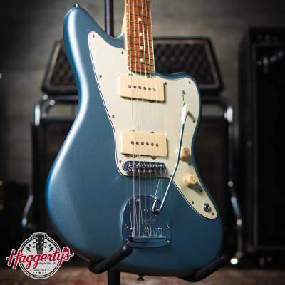 Fender Limited Edition Player Jazzmaster Electric Guitar, Pau Ferro Fingerboard - Ice Blue Metallic image 1