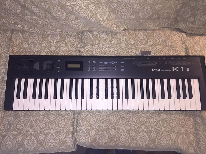 Kawai K1 II Vintage 1989 Digital Synthesizer with Manual and Expansion Card image 1
