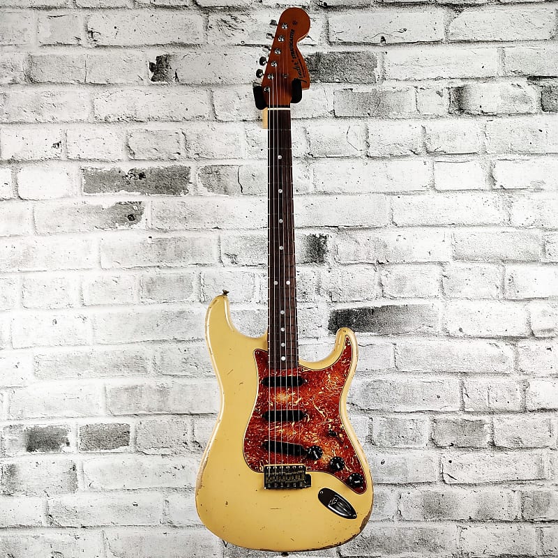 Fender Custom Shop Master Built – Todd Krause – 68 Stratocaster Relic – Aged Desert Sand image 1