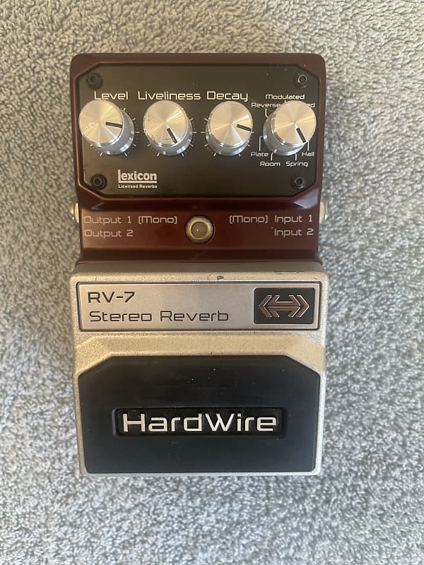 DigiTech Hardwire RV-7 Stereo Reverb