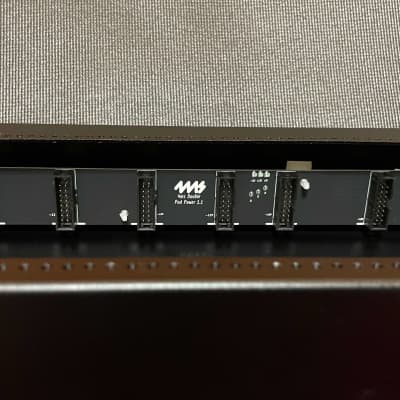 4MS Pod60X Desktop Case w/ Power Cable - Black Metal Case image 2