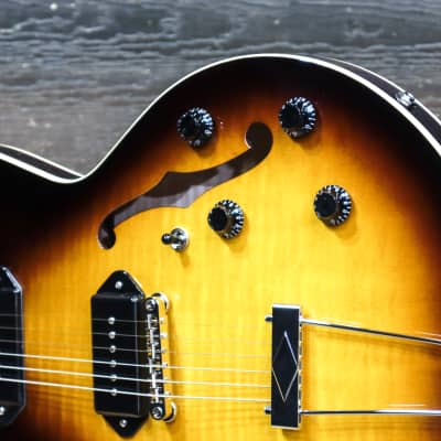 Heritage Standard H-530 Hollow Body Original Sunburst Electric Guitar w/Case image 7