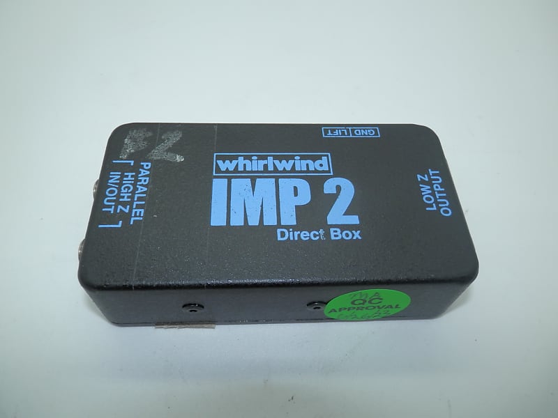 Whirlwind IMP2 Direct Box used Reverb