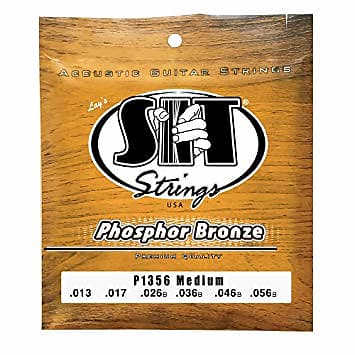 S.I.T. Strings P1356 Phosphor Bronze Acoustic Medium 13-56 image 1
