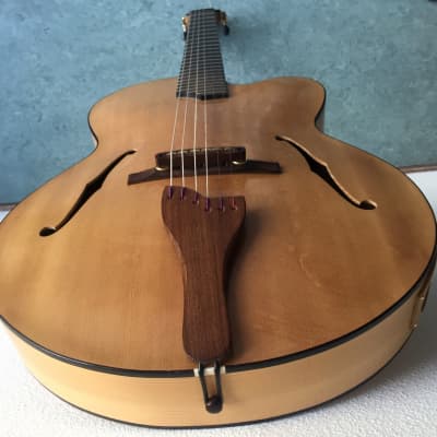 Slaman - Nylon String Jazz, Custom Acoustic Archtop Guitar (2009) image 7