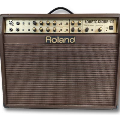 Roland AC-100 Acoustic Chorus 2-Channel 100-Watt 1x12" / 2x5" Acoustic Guitar Combo