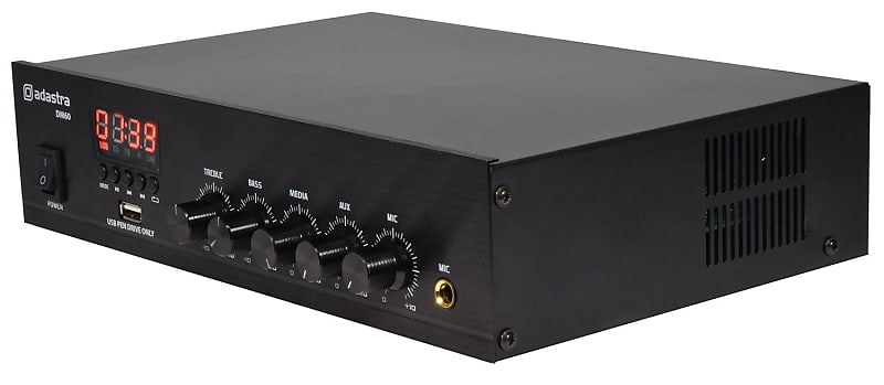 Adastra DM60 Digital 100V Mixer-Amp 60W image 1