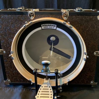 Pan American Drum Company LLC - 16" Customizable Bass Drum - Factory Made "Rochester" Suitcase Drum image 1