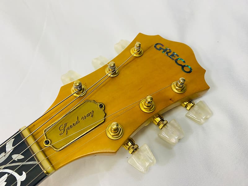 Greco GOIII-1500 Natural 1979 Electric guitar, ivy inlay