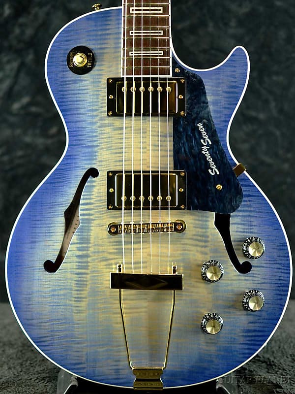 Seventy Seven Guitars STORK-TOCHI HH-SP’23/NJ 2023 - Faded Blue-Burst 【made  in japan】