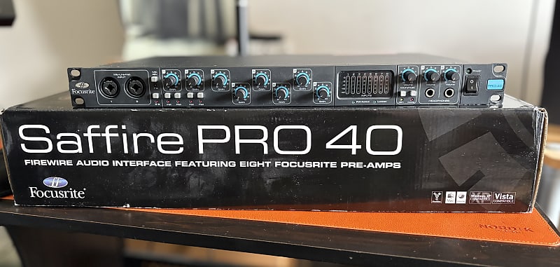 Focusrite Saffire Pro 40 Firewire Audio Interface | Reverb UK