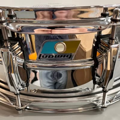 Ludwig 5x14 LB400BB - Chrome Over Brass (B-stock 2013) | Reverb