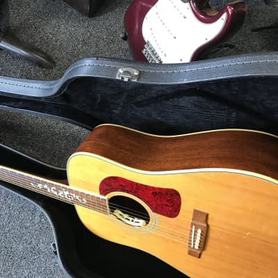 Washburn D95 LTD # 1484 of 1995 acoustic-electric guitar 1995 with original Washburn hard case. image 20