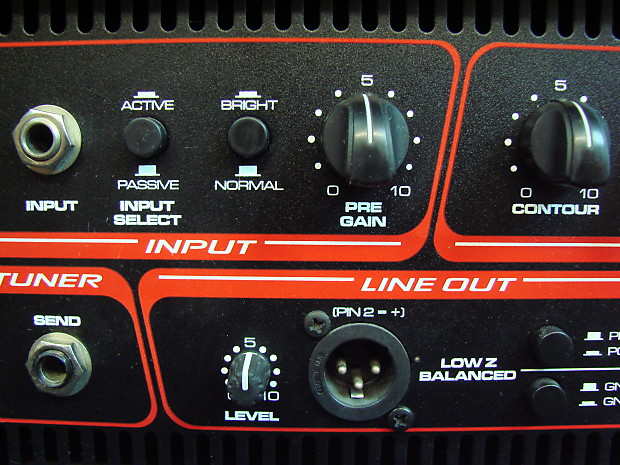 Peavey Nitrobass 450 Watts Bass Amplifier Head | Reverb