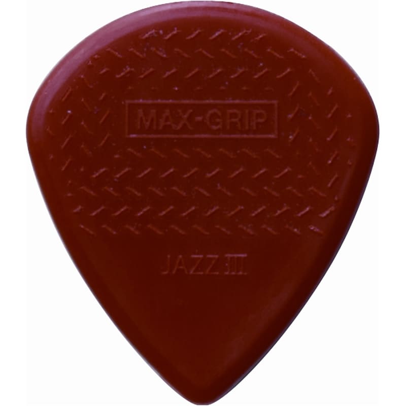 Immagine Dunlop 471R3N Max-Grip Jazz III Red Nylon - 1
