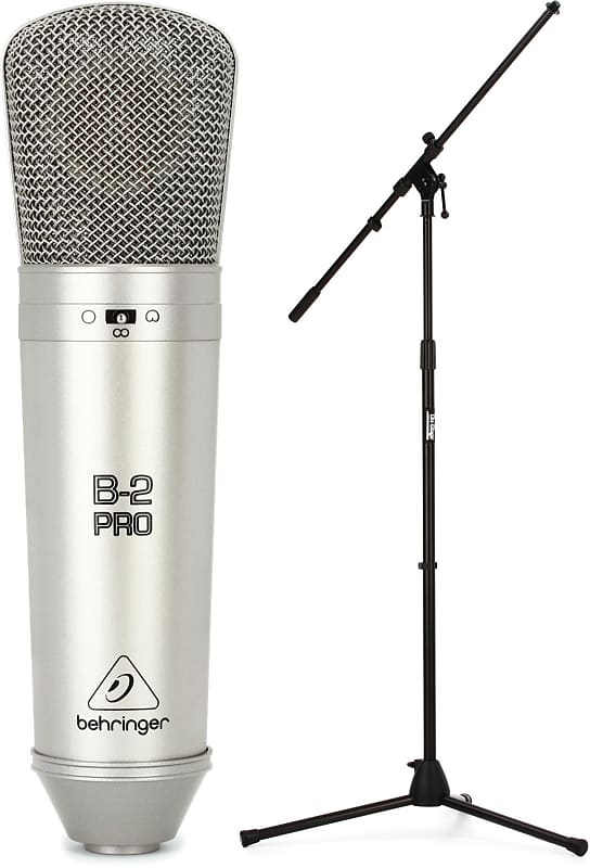 Behringer B-2 Pro Dual-diaphragm Condenser Microphone Bundle | Reverb