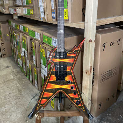 Dean Razorback Dimebag Floyd Bumblebee Firefly #40605 w/ | Reverb