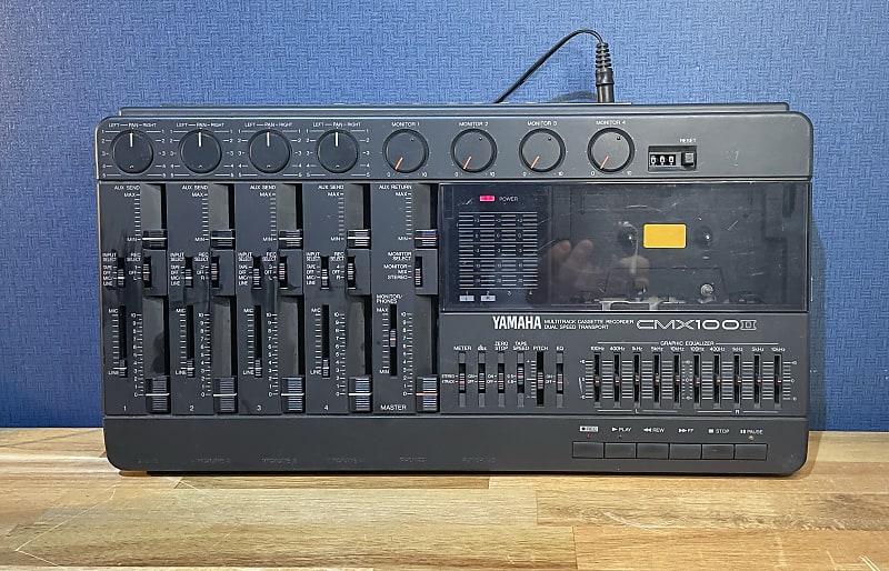 Yamaha 4-Track Cassette Tape Recorder CMX-100 II 80s MTR