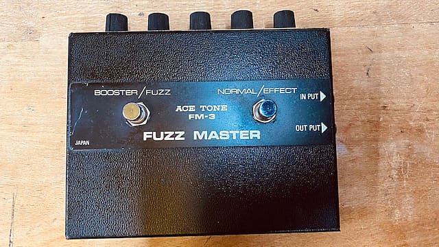 Ace Tone Fuzz Master FM-3 1971 Black | Reverb UK