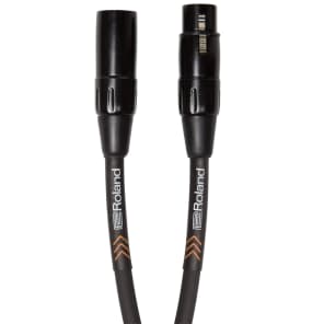 Roland RMC-B5 Black Series XLR Microphone Cable - 5'