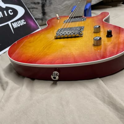 James Tyler Mongoose Special Semi-Hollow Body Singlecut Guitar with Case 2011 Faded Cherry Sunburst image 11