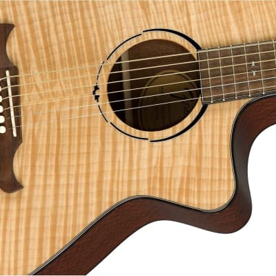 Fender Limited Edition FSR FA-345CE Flame Maple Top Auditorium Acoustic-Electric Guitar image 3