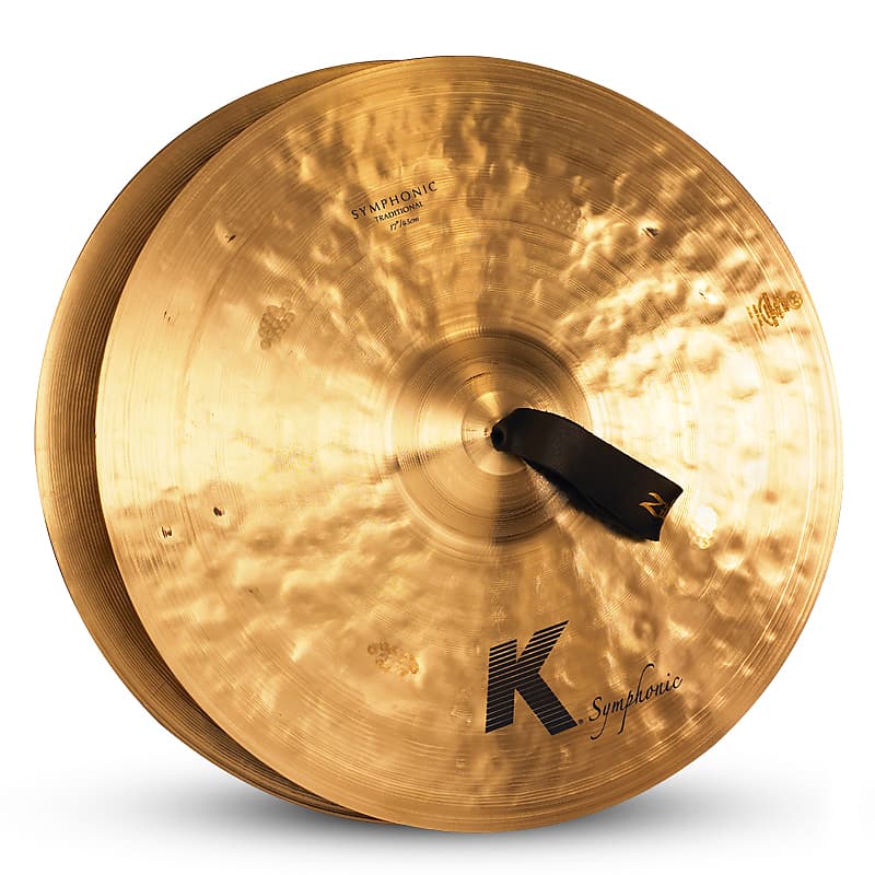 Zildjian 17" K Symphonic Traditional Series Concert Cymbals (Pair) image 1